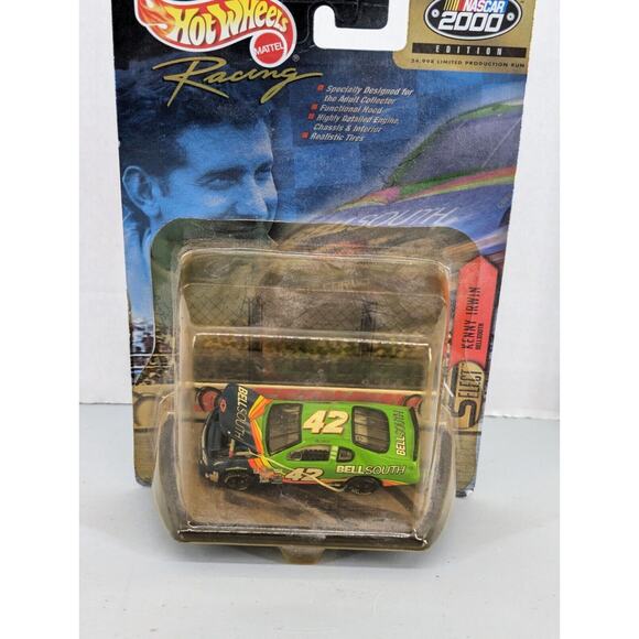 1/64 HOT WHEELS Racing KENNY IRWIN #42 Select Bellsouth NASCAR 2000 NEW -0125 - Picture 1 of 3